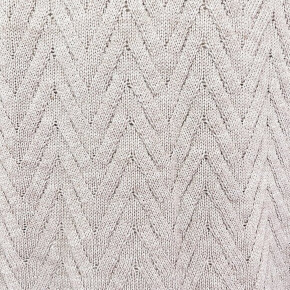 Women's New York & Company Sweater | Tan | Crew Neck | Medium | Pockets - Picture 10 of 13